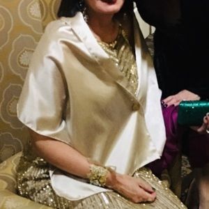 Light Gold Shawl/wrap